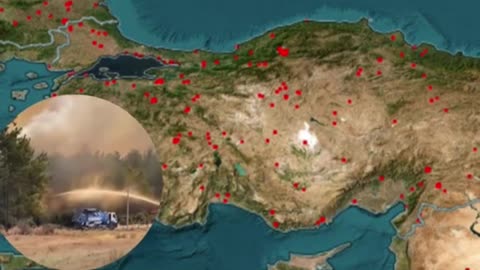 Turkey Wildfires Escalate – Record Heat, Cities Threatened