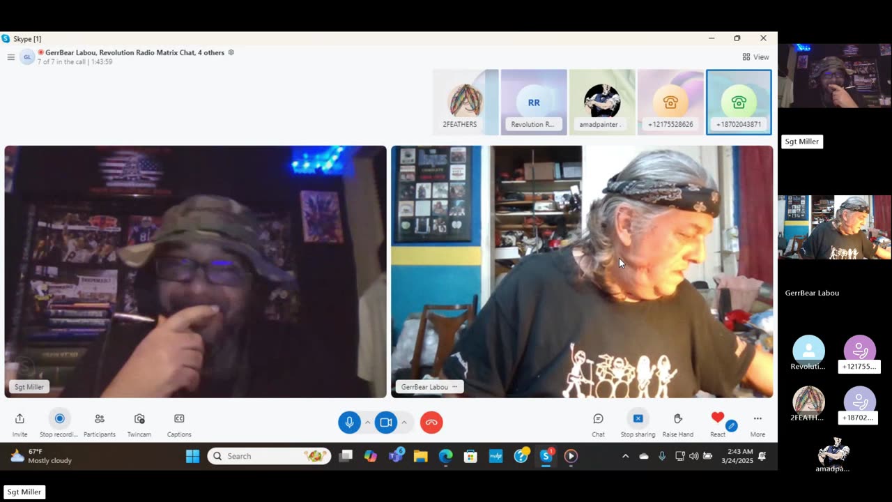 First Formation with Sgt Miller Mon March 24th 2025