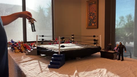 Action figure wrestling blackout episode two season three