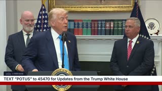 President Trump Signs Congressional Bill, July 30, 2025