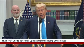 President Trump Signs Congressional Bill, July 30, 2025