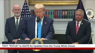 President Trump Signs Congressional Bill, July 30, 2025