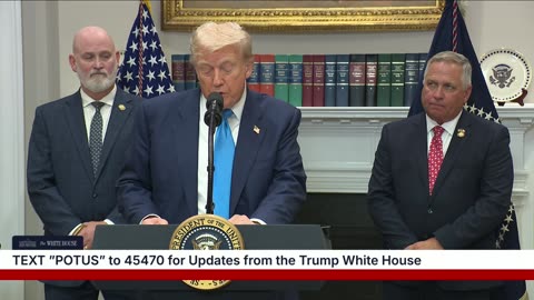 President Trump Signs Congressional Bill, July 30, 2025