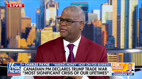 Charles Payne Reminds Canada's Trump-Bashing PM Where His Country Ranks