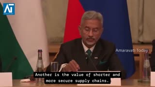 Jaishankar on India-Russia Trade Future | Business Forum Moscow | Amaravati Today