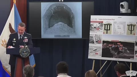 Pentagon: Jaw-dropping footage shows bunker-buster bombs in action