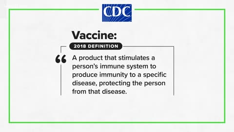 CDC Changed Definition of Vaccine in 2021