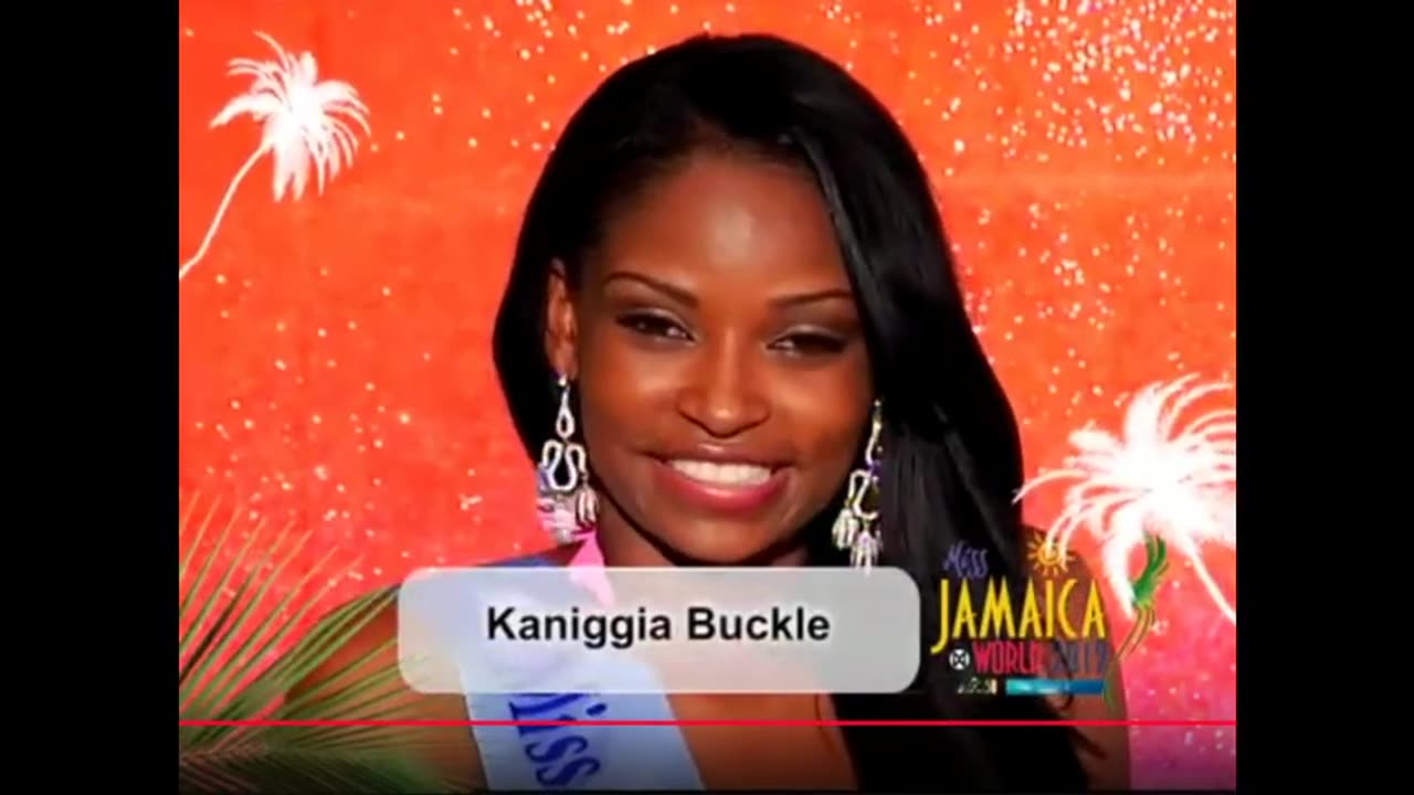 Caribbean Queen Miss Jamaica Kaniggia Buckle