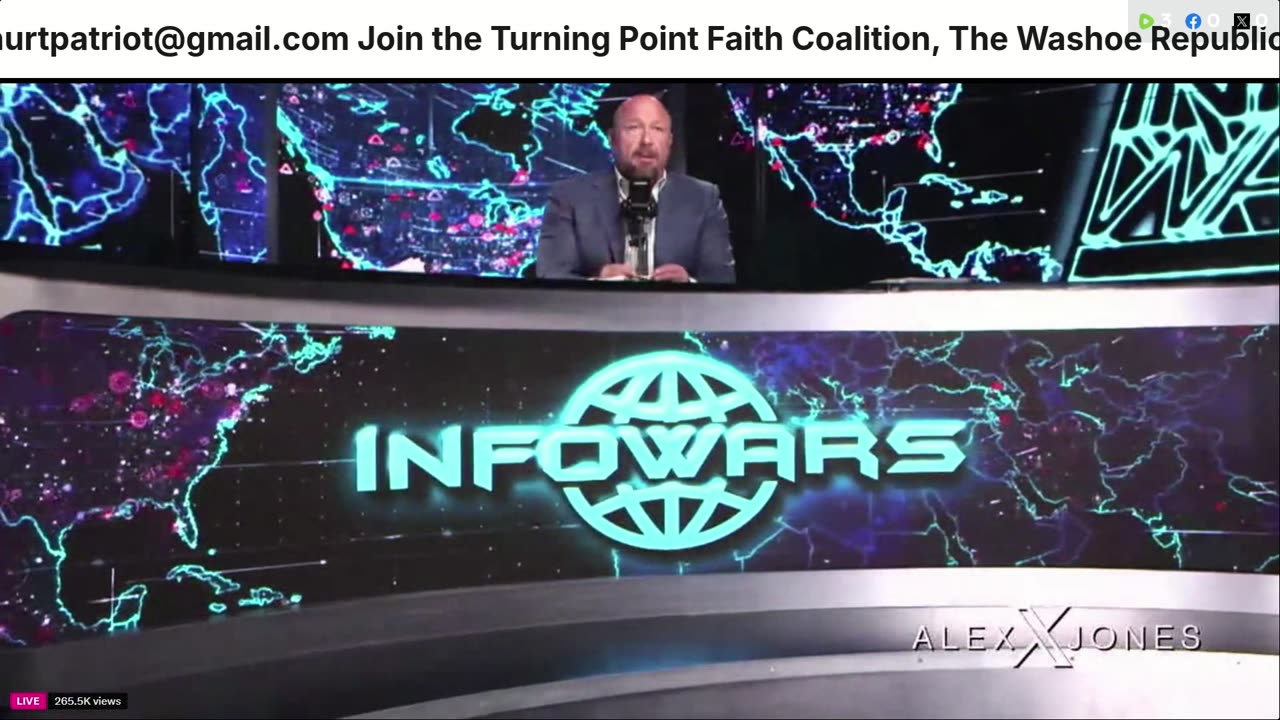 Alex Jones, Info Wars, 07/29/2025