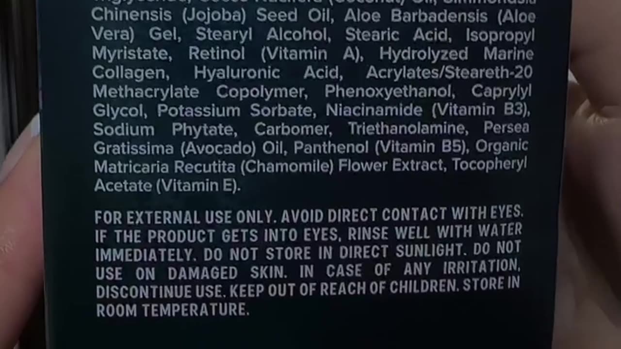 MAREE Retinol Face Moisturizer 🌸