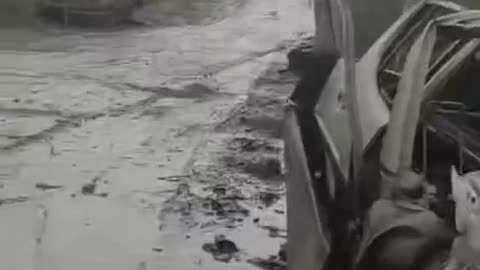 The highway near Kupyansk