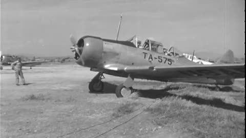 FIGHTER CONTROL AND... - FIGHTER CONTROL AND T-6 (MOSQUITO SPOTTER PLANES) TAEGU, KOR - 111-adc-8182