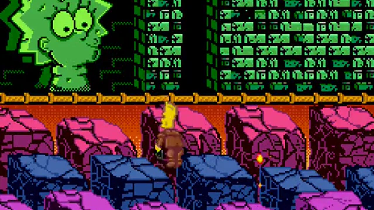 Mega Drive Longplay 433 The Simpsons - Barts Nightmare