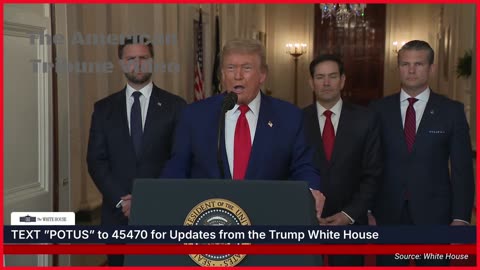 “We Love You, God”: President Trump Prays on Live TV After U.S. Strike on Iran [WATCH]