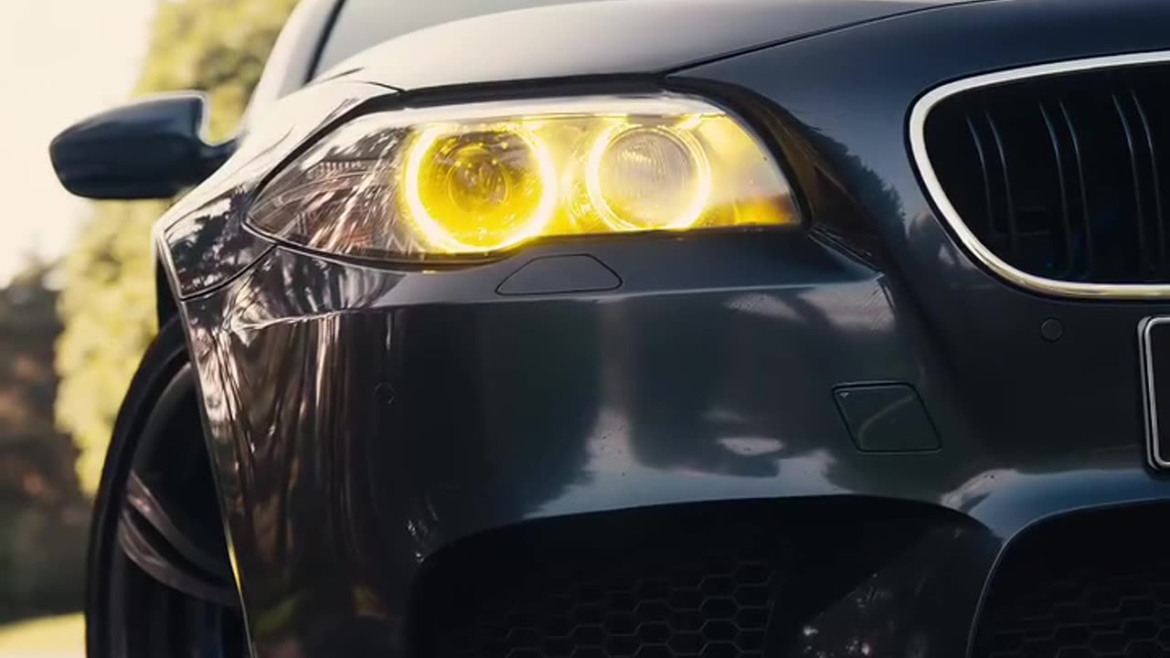 BMW M5 F10 drift mode on