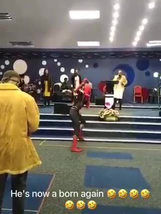 South African Spiderman on dance mode