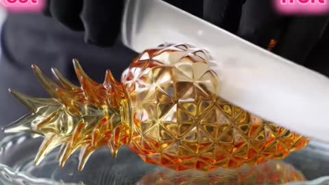 Fruit glass cut