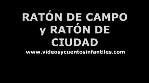 Ratón de Campo y Ratón de Ciudad - Vídeo y Cuento Infantil