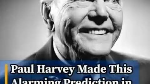 Paul Harvey's speech in 1965.
