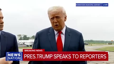 Trump warns future protests will "be met with very big force"