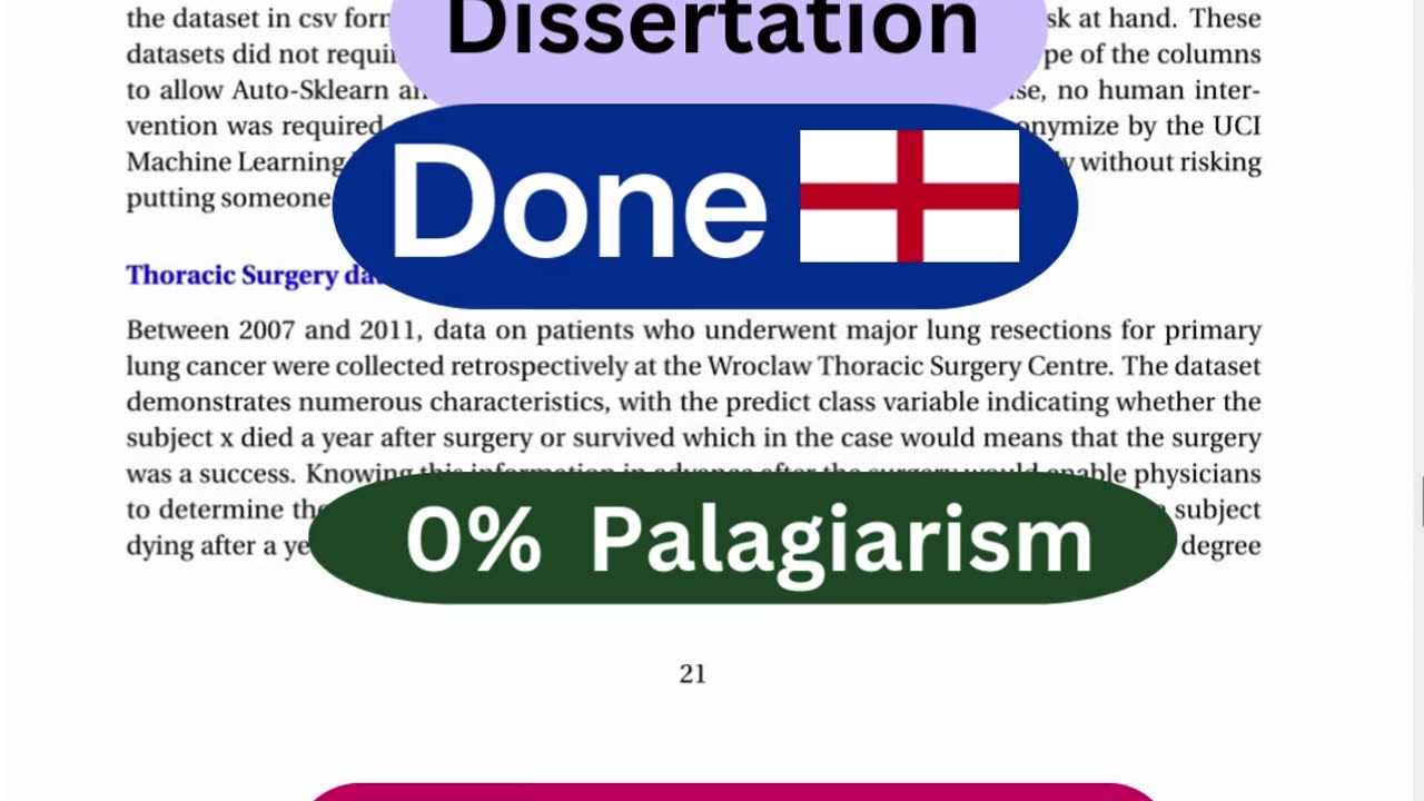 Client Work (Dissertation) COMP9005 How Machine Learning is Transforming Medical Diagnosis