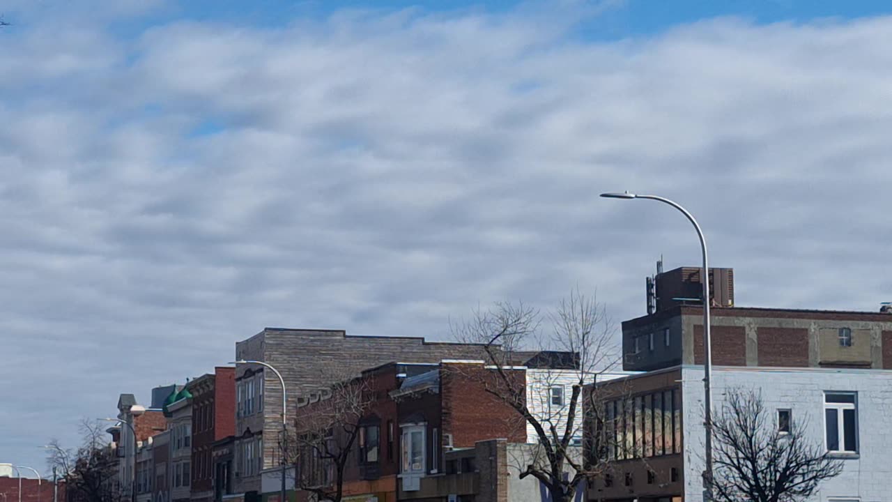 A "cloudy" day 1/2 filled with "clouds"