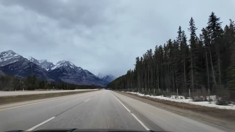 Alberta Road Adventure | Driving in Banff National Park, Alberta, Canada