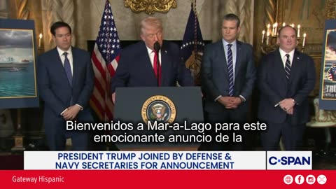 Donald Trump announced a new “Trump” class of U.S. Navy warships