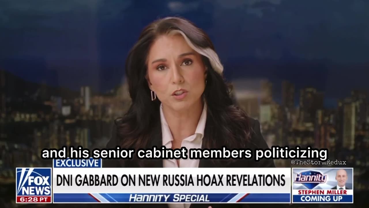 Tulsi’s interview on Hannity last night….