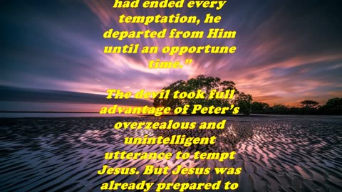 Matthew 16:23 - Daily Bible Verse Commentary