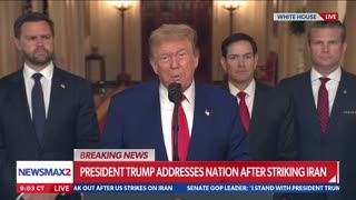 President Trump address: Attacks on Iran nuclear sites a spectacular success | NEWSMAX2