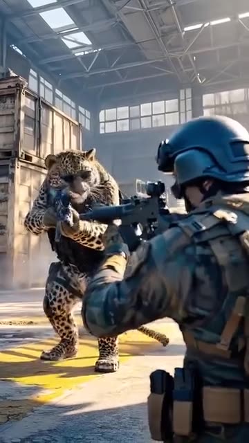 Special Forces Cats on a Mission 🐱💥🐆