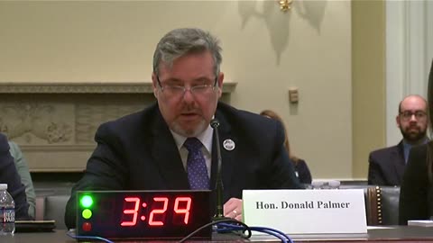 Hon. Donald Palmer delivers opening statement at California ballot counting hearing