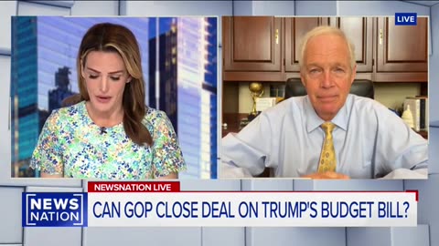 Senator Ron Johnson on NewsNation Live, NewsNation 5.15.25
