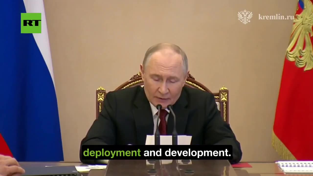 President Putin announces a new branch of the armed forces