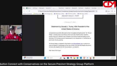 Precinct Strategy Are you a political talker or a doer? Dan Schultz October 23 2025