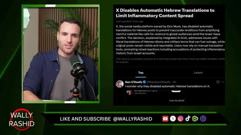 X Stops Auto Translate For Hebrew Because Posts Are Bad For Israeli PR