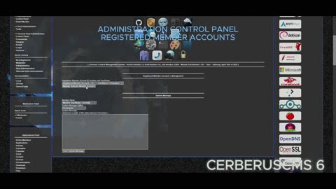 [2025] CerberusCMS - 6 - SVD - Administration - Member Management - Video File Part - 01 OF 05