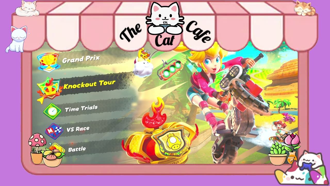 Chilling on mario kart! Come hang out!