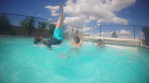 Pool Time With The Family & The Beach Boys