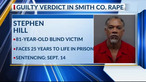 Texas black man convicted of raping elderly blind woman in Smith County