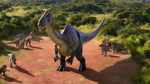 Dino Dance Party 🦖💃 | Fun Kids Song with Dancing Dinosaurs & Sing-Along!