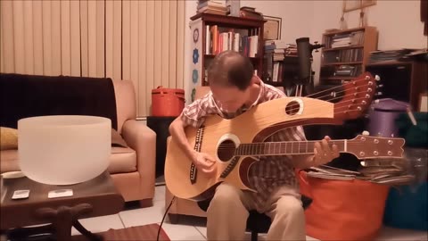 Heart & Soul (Acoustic Harp Guitar Cover Version) - Jedi Shaman