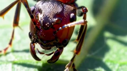 Just an Ant… But in Macro, It Looks Like a Living Robot 🐜