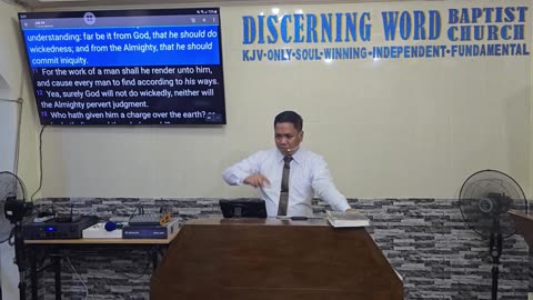 Right Mixed with Wrong Judgment is NOT Right - Job 34 (Baptist Preaching - Ph)