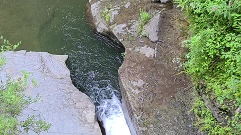 Treman State Park Gorge Trail: Natural Waterslide
