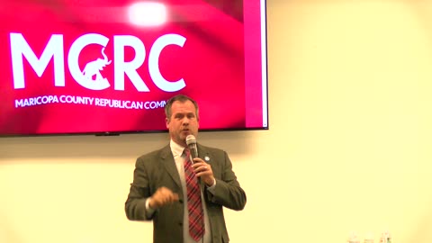 5-10 AZ Senate President Warren Petersen Q+A @ MCRC Town Hall Meeting.