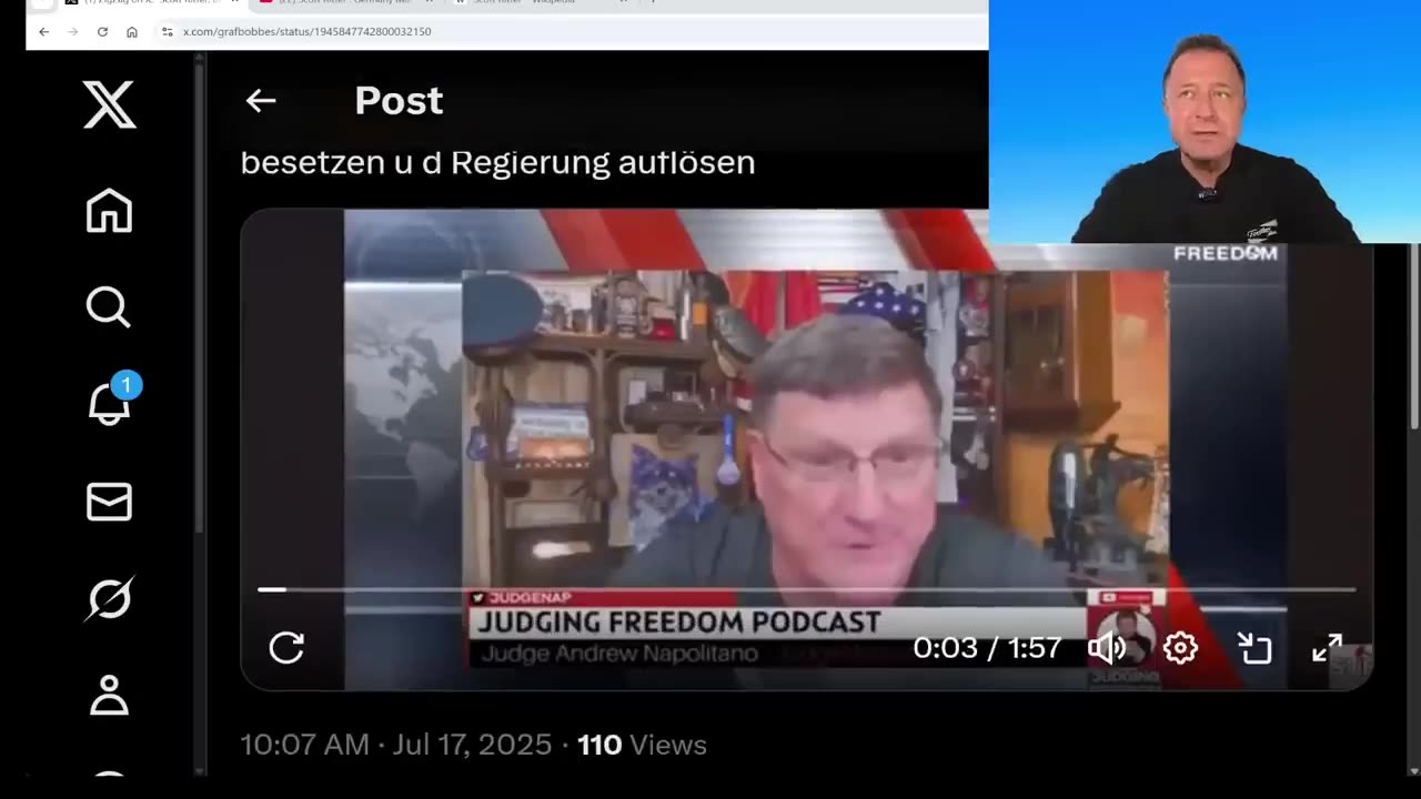 Er kann es nicht glauben! Ein Linker wird rechts? Und er dachte Trump sei gut!
