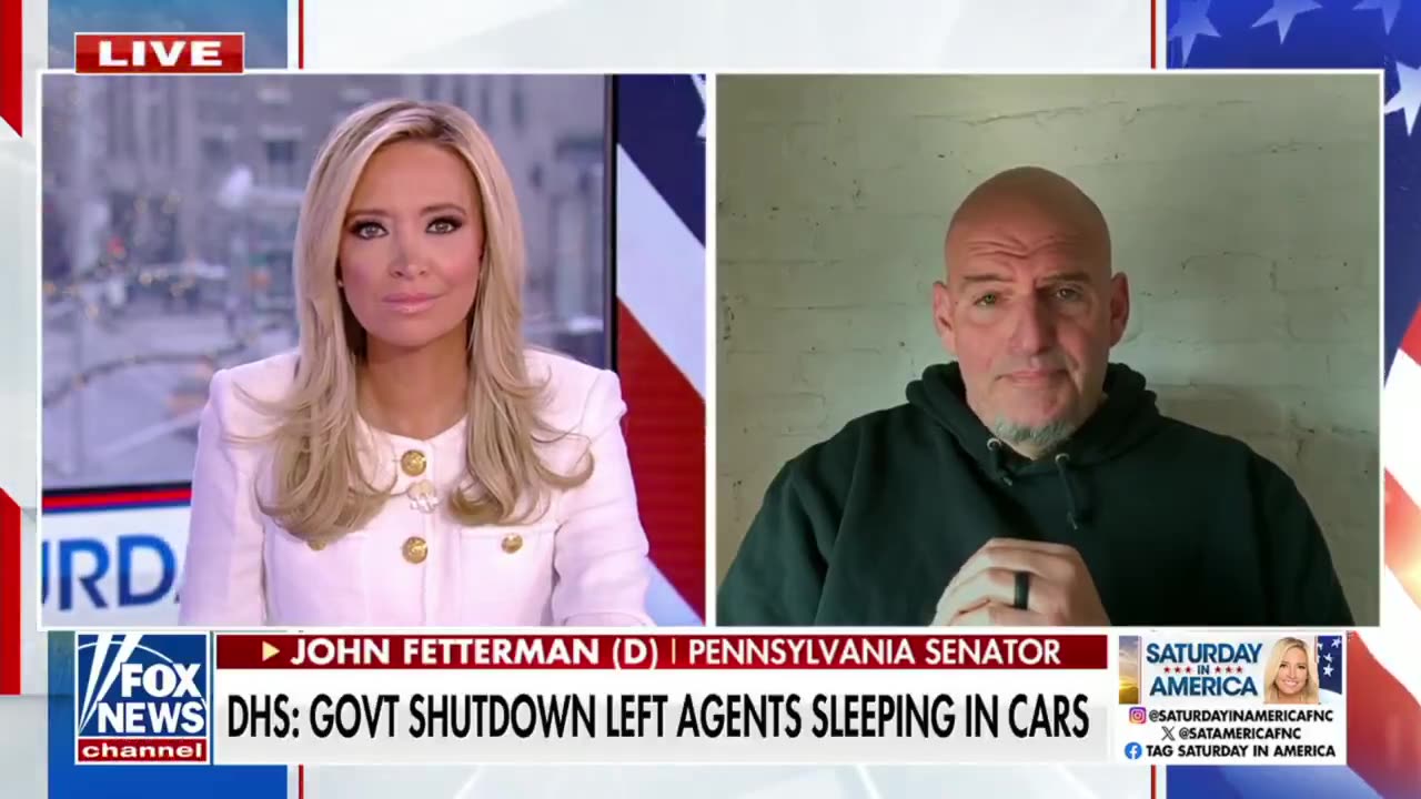 Sen. John Fetterman (D-PA) Rebukes Colleagues Over DHS Shutdown