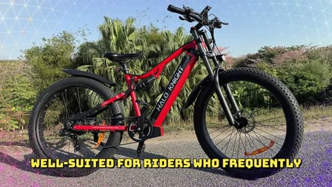 Halo Knight H03 Electric Bike 1000W Motor 48V 19.2Ah Battery 27.5*3.0-inch Tire Electric Bike